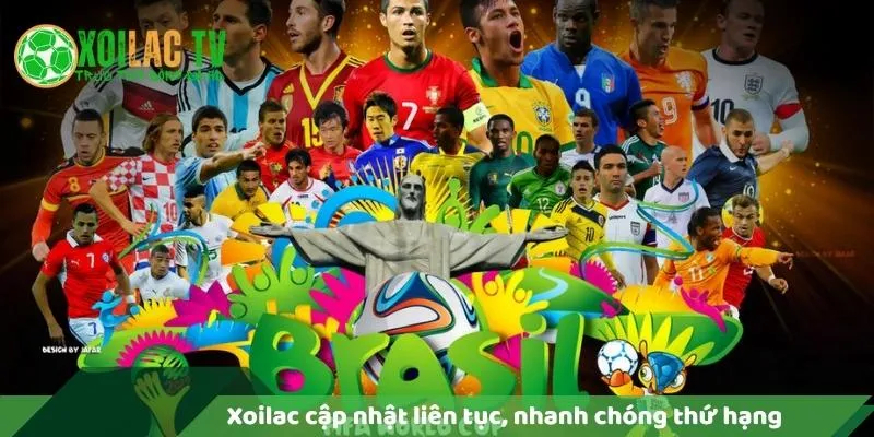 Xoilac cập nhật liên tục nhanh chóng thứ hạng các đội bóng sau khi có kết quả